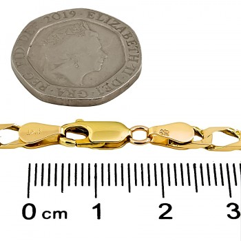 9ct gold 9.9g 20 inch curb Chain
